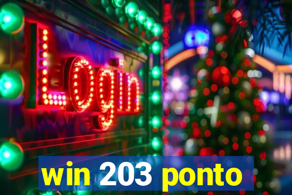 win 203 ponto